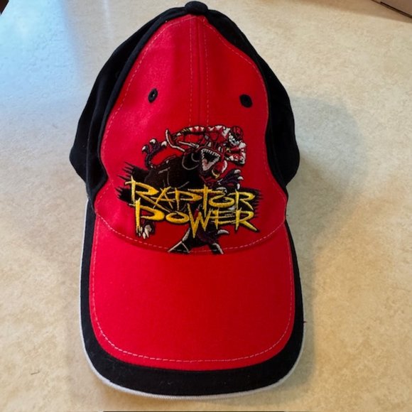 NWOT Vintage POWER RANGERS Dinothunder Raptor Power Strapback Hat - Picture 9 of 13